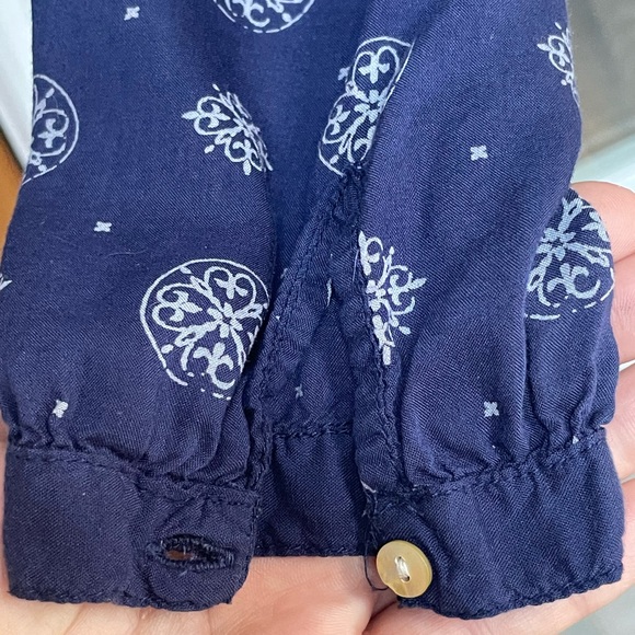 Women’s Boho Blouse H&M V-Neck Size M - Picture 3 of 6